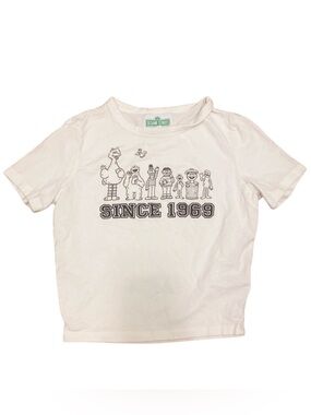 Sesame Street White 'Since 1969' Tee